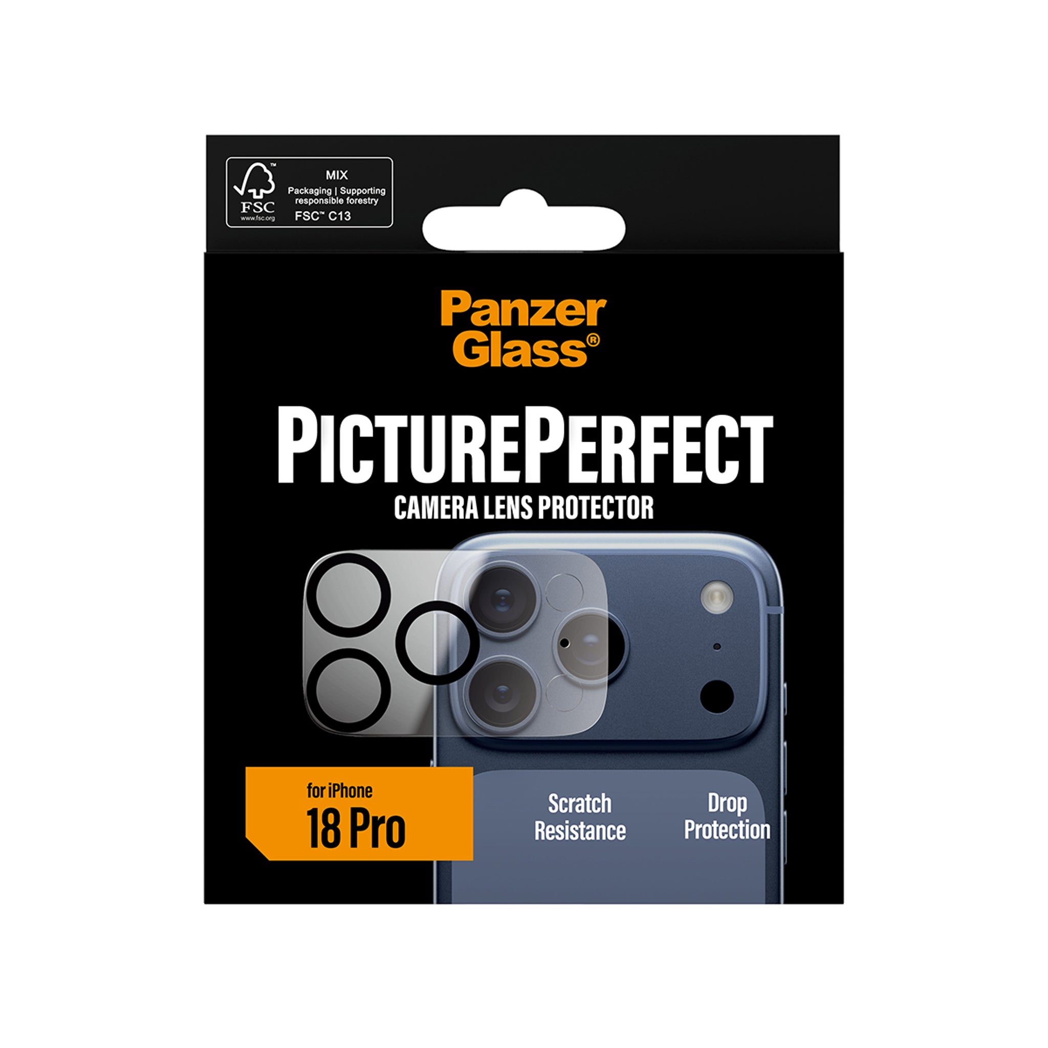 PanzerGlass® PicturePerfect Camera Lens Protector iPhone 18 Pro